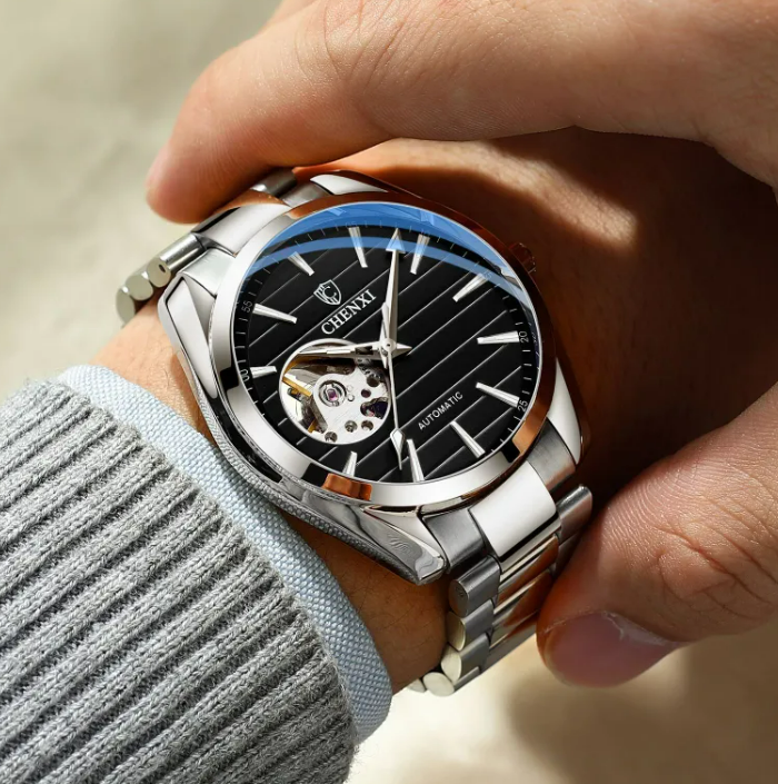 The Mécanisme Open-Heart Automatic Watch | Evarisluxe