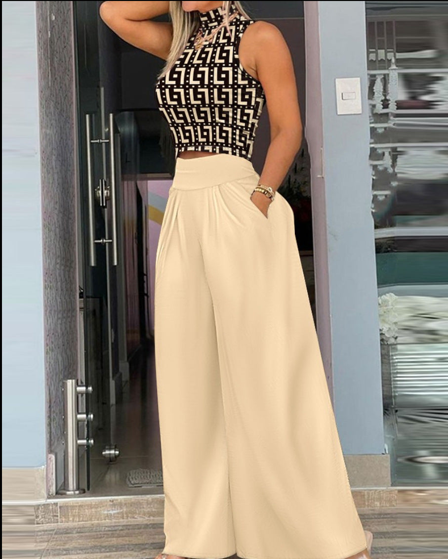2023 Autumn Fashion Women's Two-Piece Outfit Set