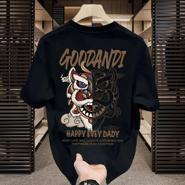 2024 Trend Luxury Brand Graphic Cotton T-Shirt for Men