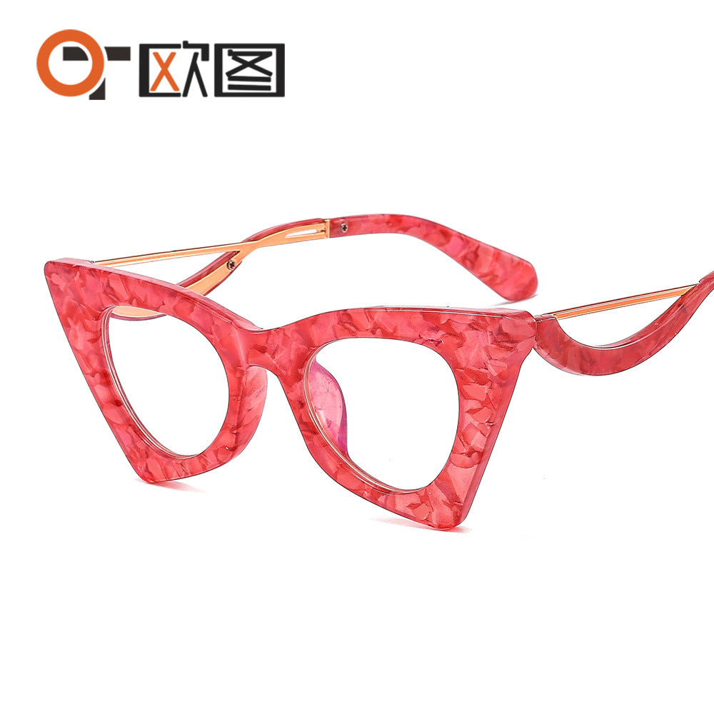 Cat Eye Shaped Selfie Sunglasses for Women 2815