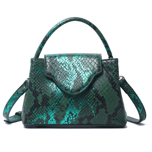 Evarisluxe Snake Skin Embossed Evening Handbag