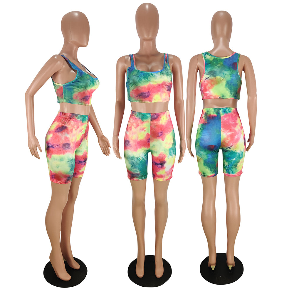 Summer Tie-Dye Sports Set for Women (2020 Collection)