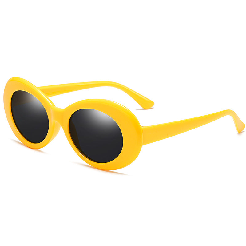 Orbite Retro Oval Sunglasses