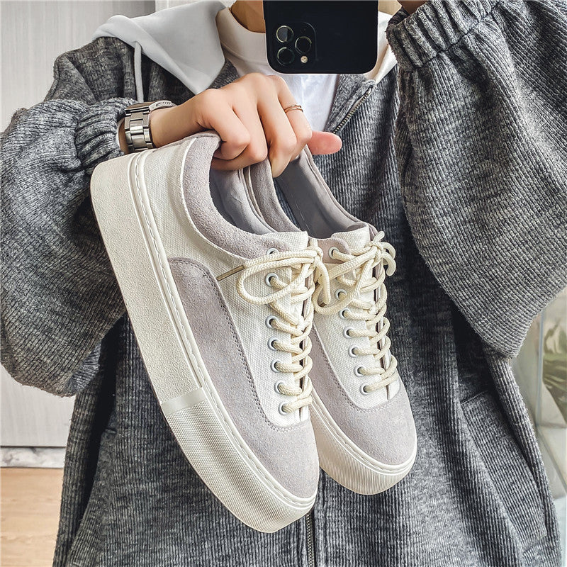 Men's Summer Casual Outdoor Sneakers - Stylish Low-top Canvas
