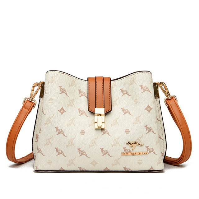Evarisluxe Grand Capacité Cowhide Tote
