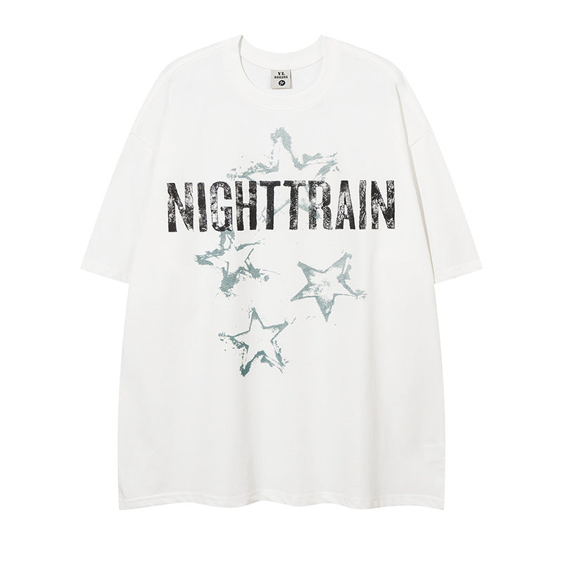 2024 Vintage Oversized Hip-Hop T-Shirt for Men
