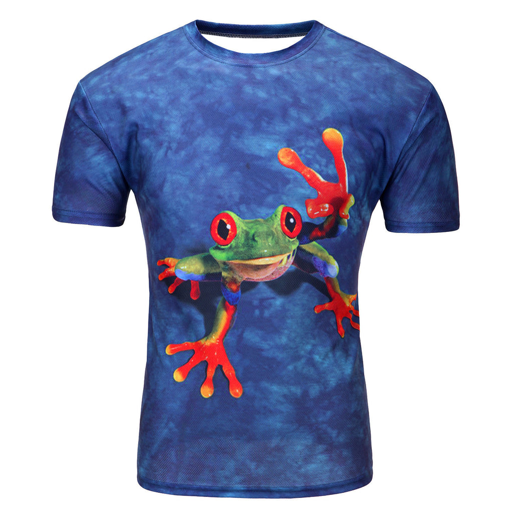 3D Printed Casual T-Shirt for Men and Women