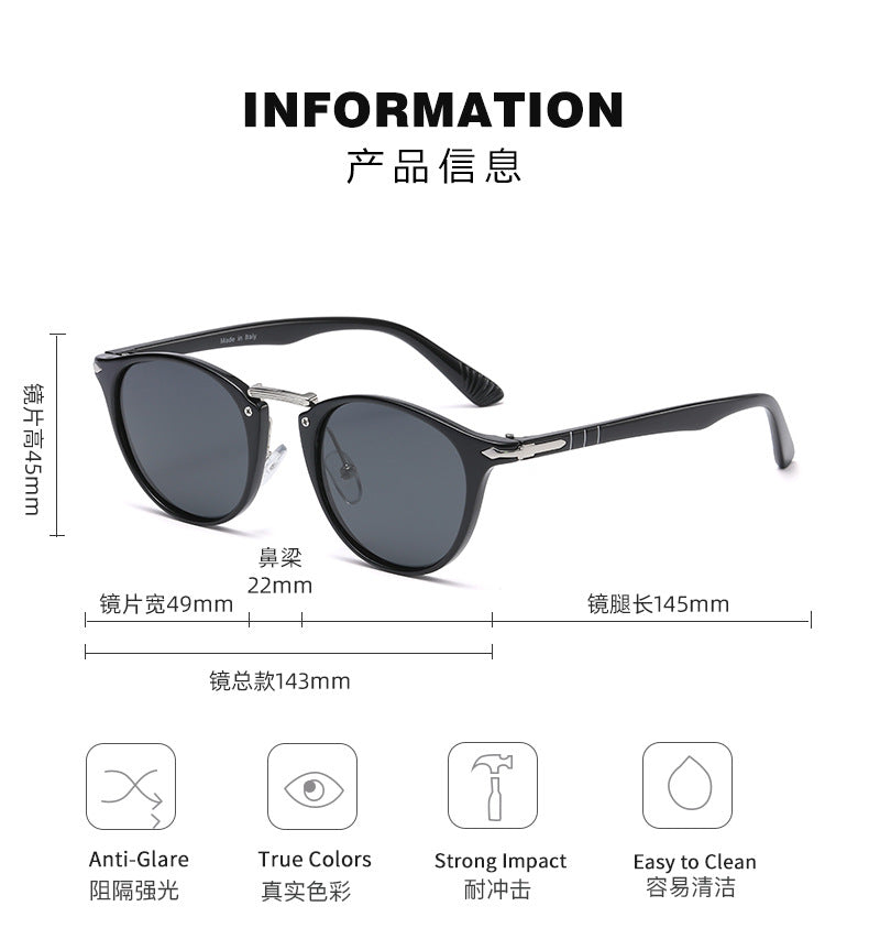 Evarisluxe Square Polarized Sunglasses