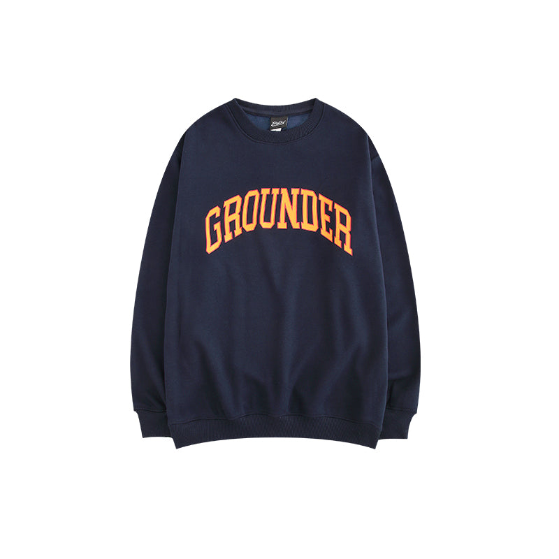 Couple's Crewneck Sweatshirt Jacket