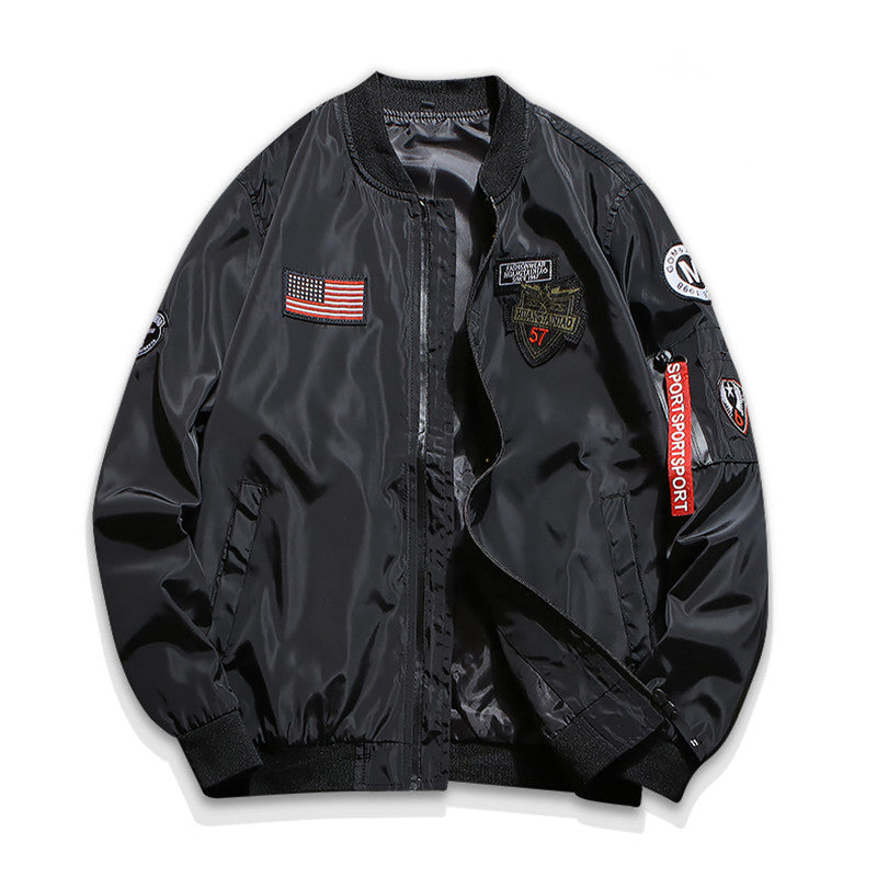 Plus Size Air Force Jacket