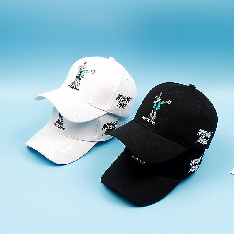Bunny Ear Hip-Hop Style Baseball Cap for Trendsetters