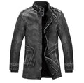 Men's Winter Jacket - Leather Coat