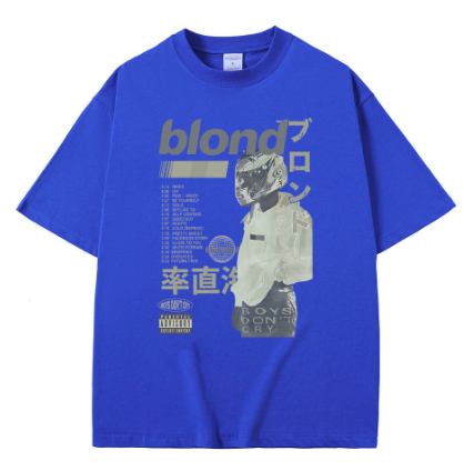 Frank Double-Sided Print Streetwear T-Shirt for Men & Women