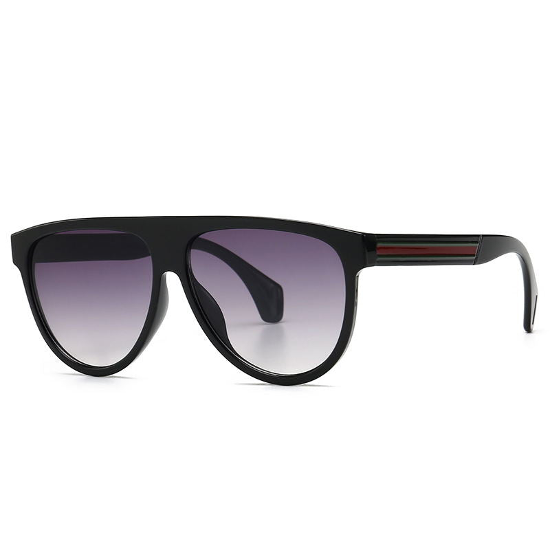 Bold Line Round Frame Sunglasses - Trendy Luxury Style