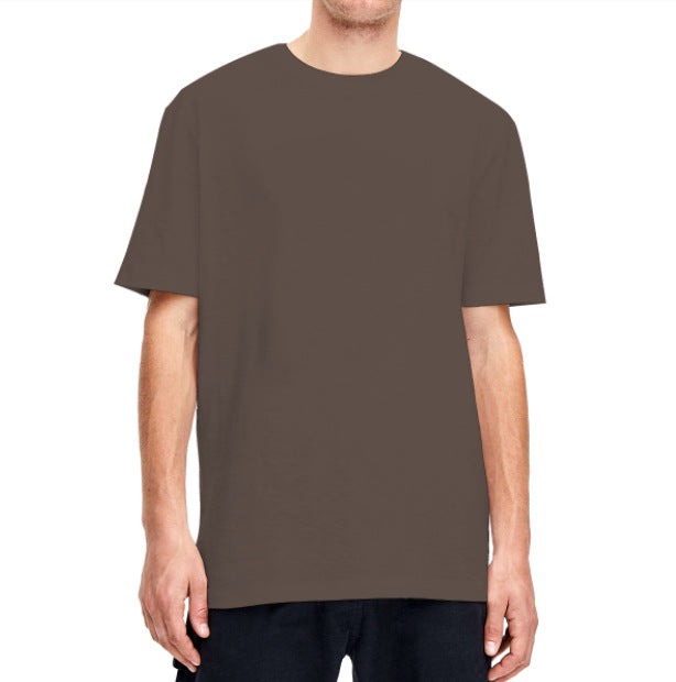 Custom Cotton Round Neck T-Shirt for Men and Women