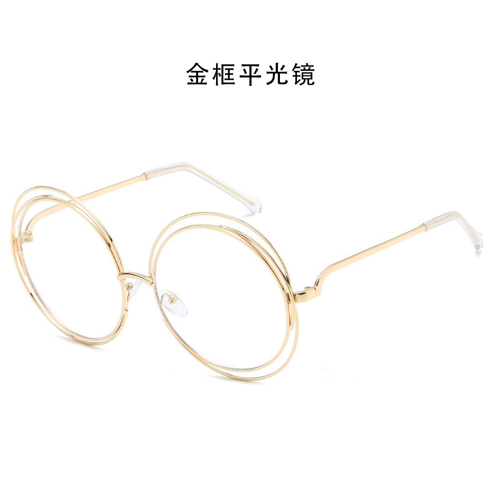 New Stylish Round Frame Sunglasses for Women