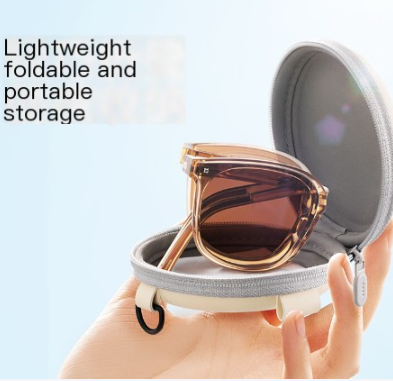 Fashionable Retro Foldable Sunglasses for Women