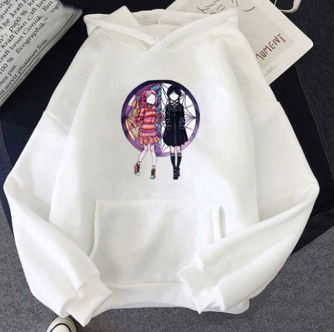 Fleece Hoodie with Surrounding Jacket