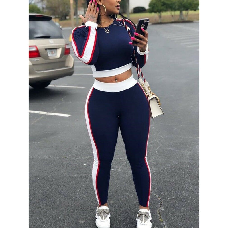 2-Piece Sports Set with Short Sleeve Top
