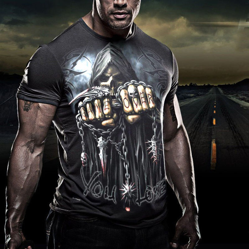 2021 Summer Men's Streetwear 3D Printed T-Shirt