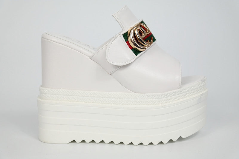High Heels Thick Sole Wedge Shoes for Summer