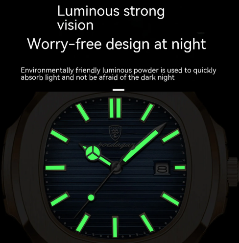 Ultra-thin Waterproof Quartz Watch