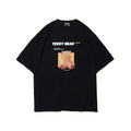 Cartoon Bear Short Sleeve T-Shirt for Men - Casual Wear