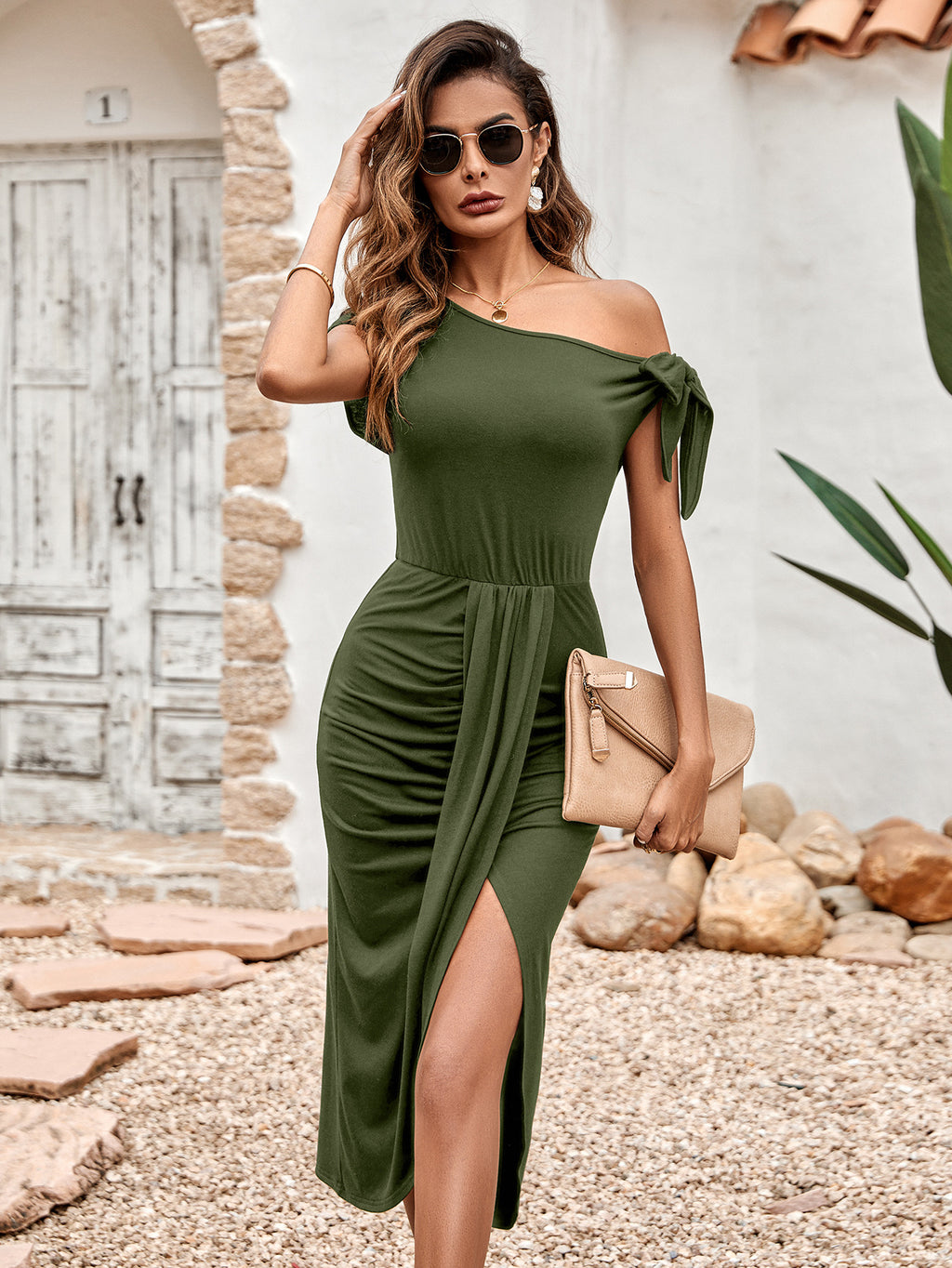 2023 Spring/Summer Women's Casual Knit Dress