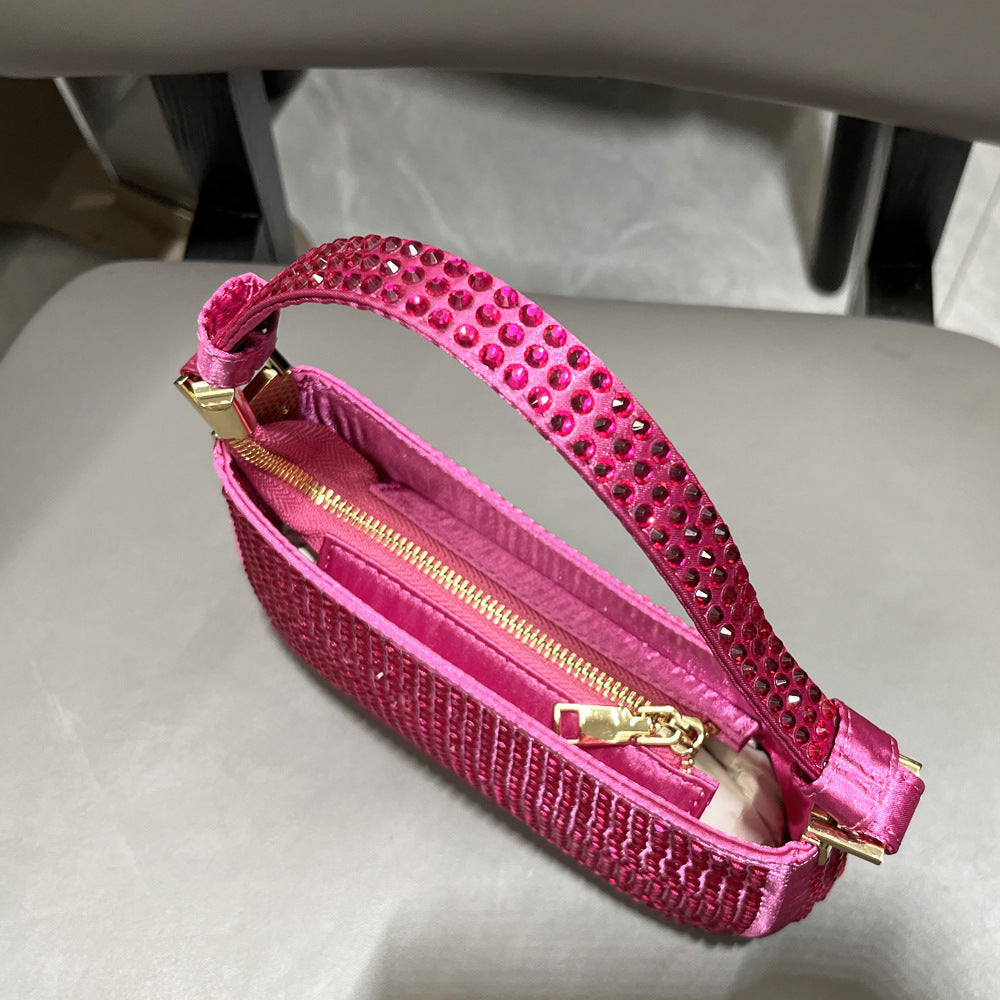 Evarisluxe Rhinestone Crystal Evening Clutch