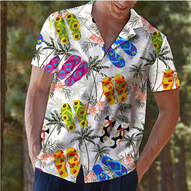 Hawaiian Casual Cotton Shirt for Men