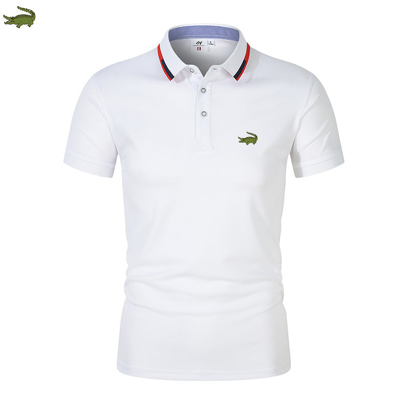 Men's Polo Shirt - European and American Summer Style