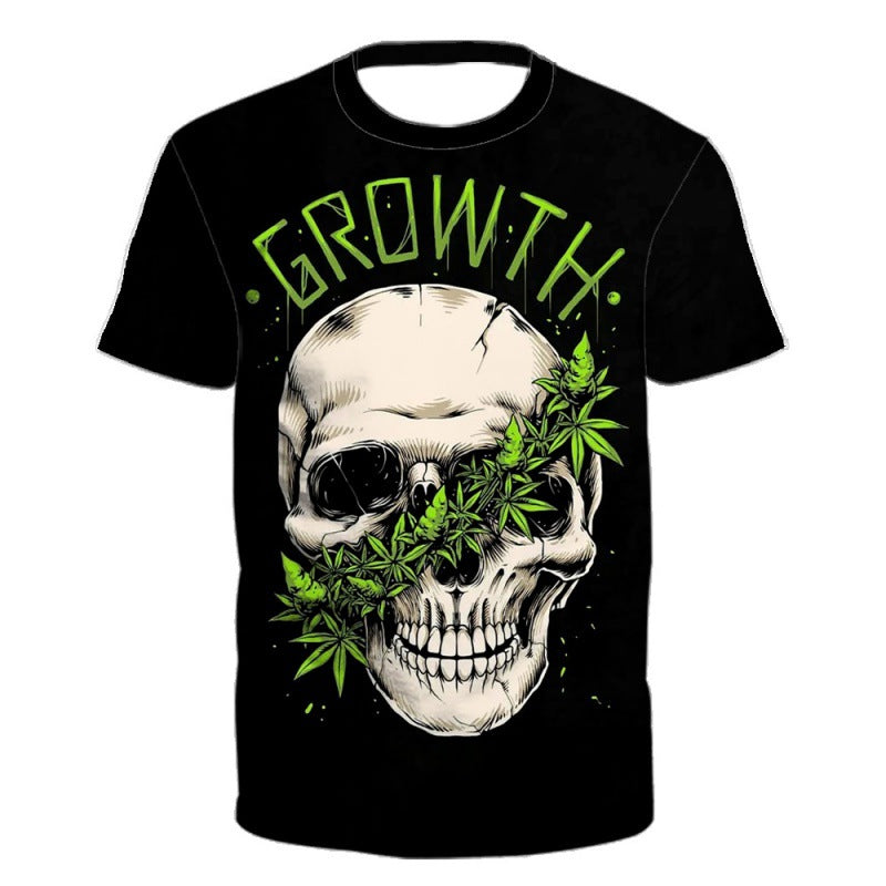 2023 Fashion 3D Printed Short Sleeve T-Shirt for Men