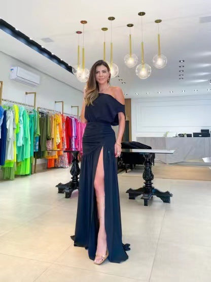 Stylish Split Hem Maxi Dress for Spring/Summer 2023