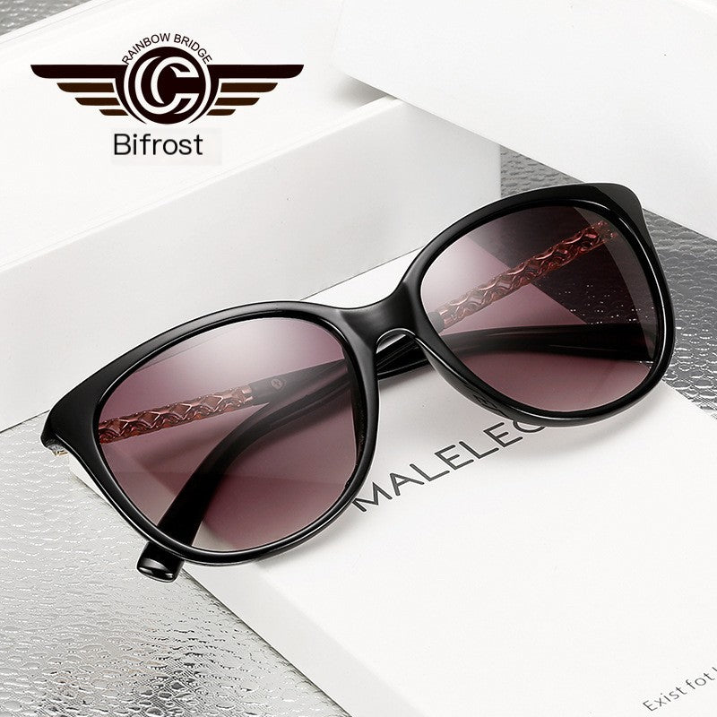Fashion Metal Rainbow Bridge Sunglasses for Women 8103