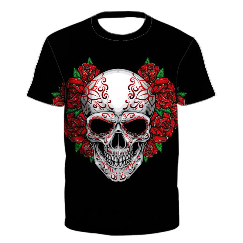 2023 Fashion 3D Printed Short Sleeve T-Shirt for Men