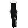 Spring 2023 New Women's Sexy High-Slit Dress