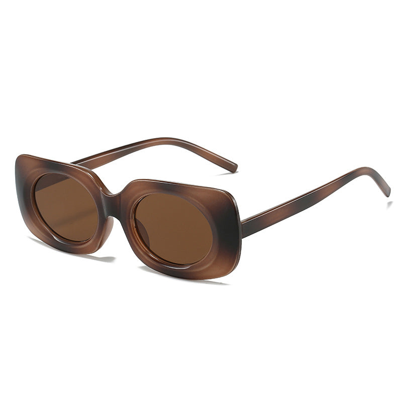 2022 Square Sunglasses in Pastel Colors for Women