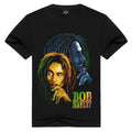 3D Short Sleeve Rock Band T-Shirt for Men