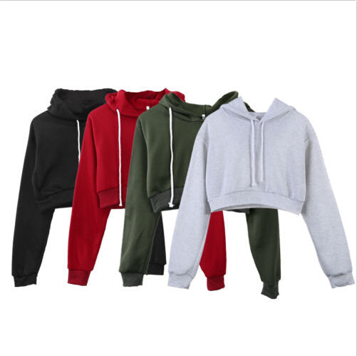 Fashionable Girls' Hoodie for Summer and Fall
