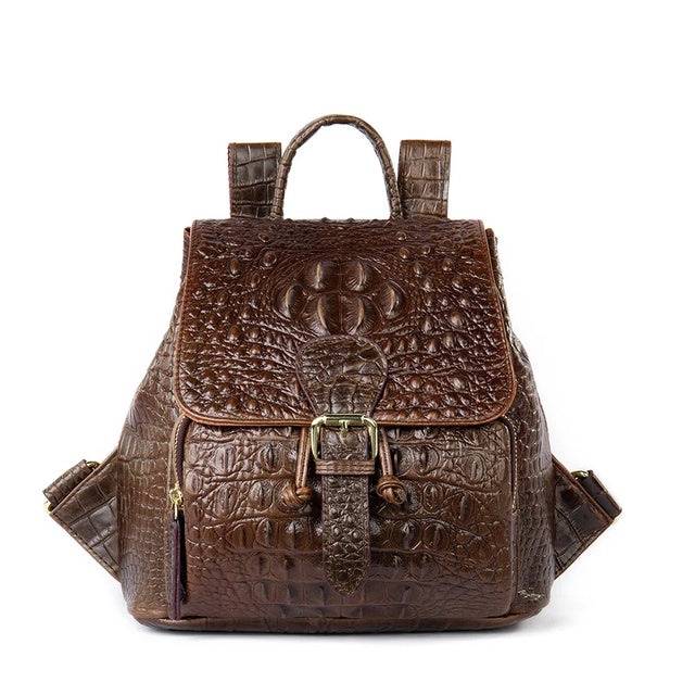 Evarisluxe Vintage Leather Heritage Backpack