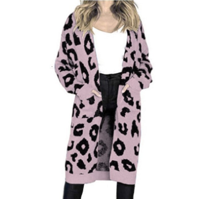 Trendy Women's Knitted Cardigan Sweater Jacket