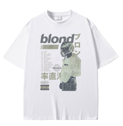 Frank Double-Sided Print Streetwear T-Shirt for Men & Women