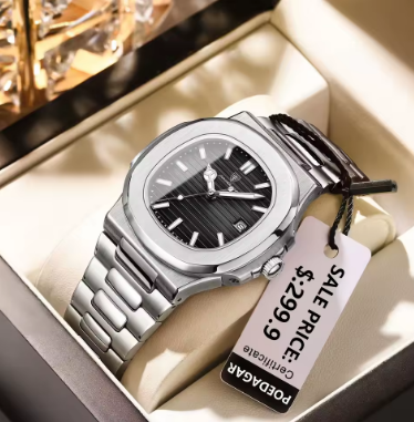 Ultra-thin Waterproof Quartz Watch