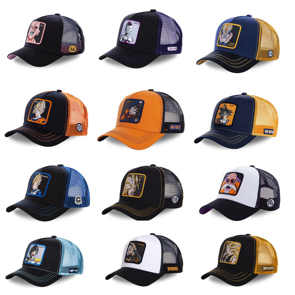 Dragon Ball Goku Summer Mesh Cap for Men and Women
