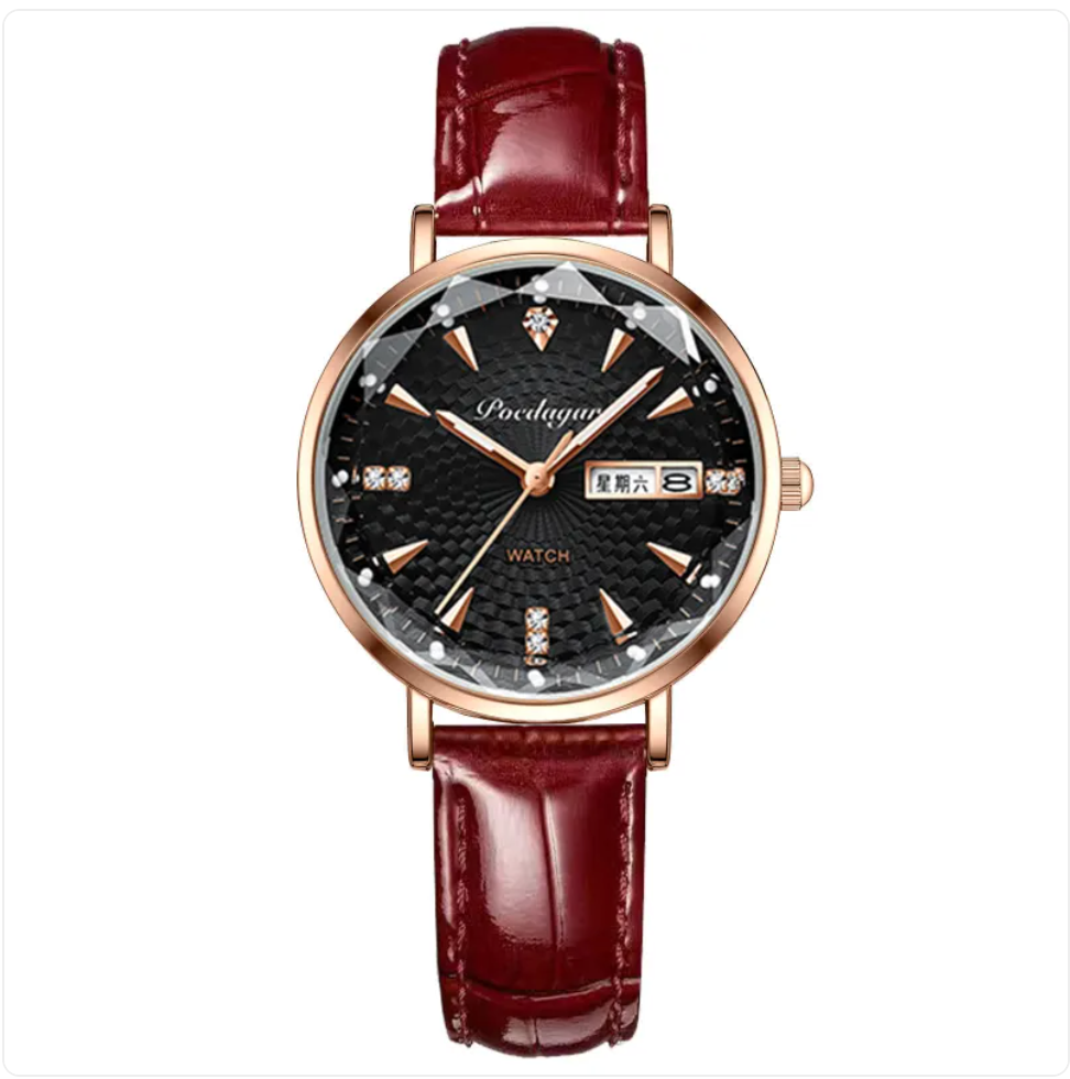 The Calendrier Dual-Display Quartz Watch | Evarisluxe