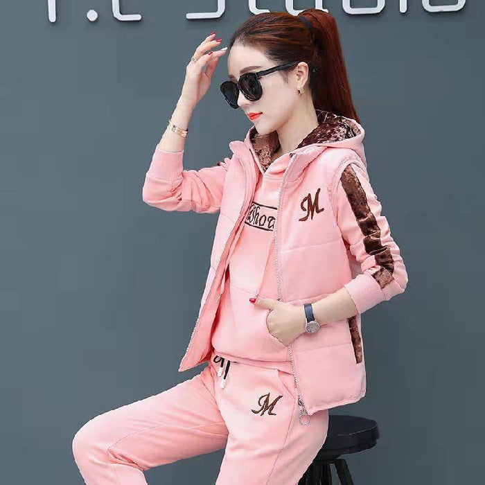 Women's Winter Velvet 3-Piece Sports Set (2020)