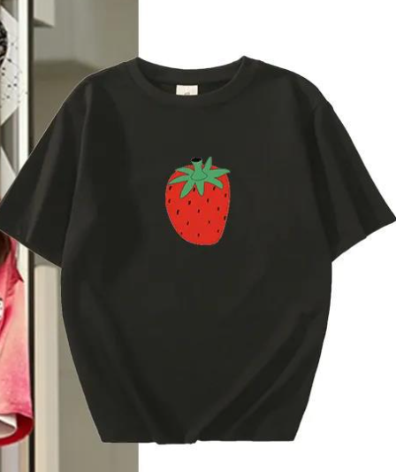 Cotton Short Sleeve T-Shirt for Women - Summer Fashion