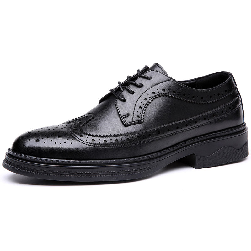 2024 Spring Men's Brogue Leather Dress Shoes
