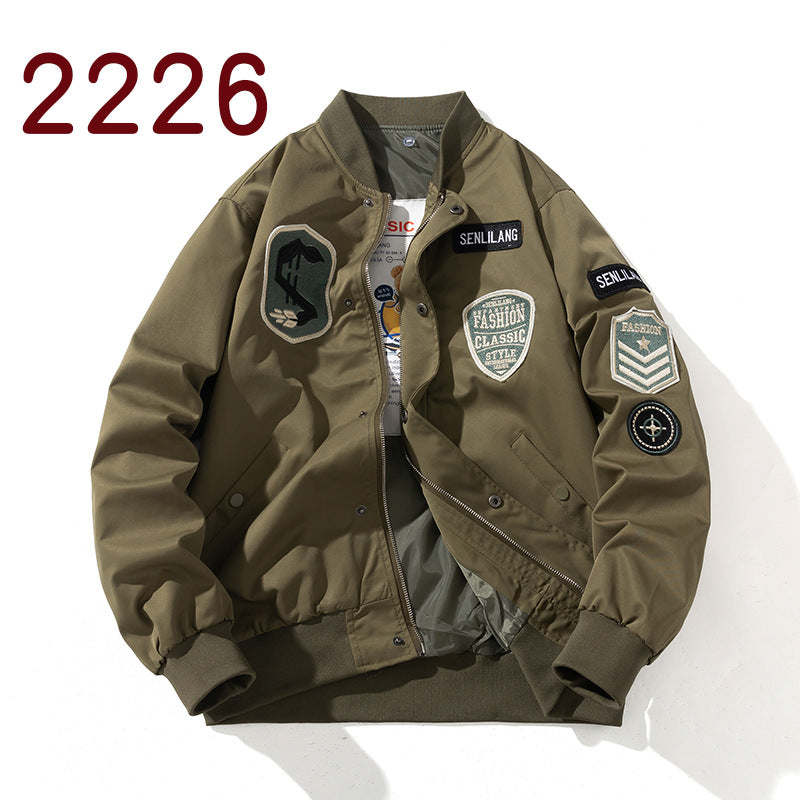 Vintage American Baseball Jacket for Men and Women