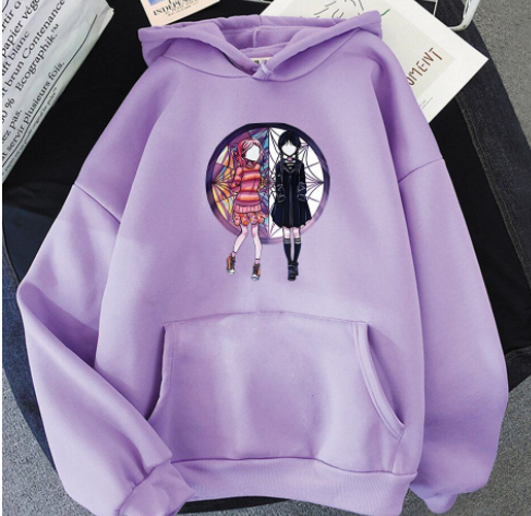 Fleece Hoodie with Surrounding Jacket